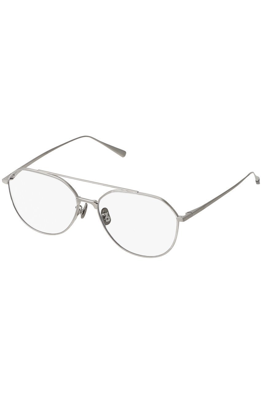 【ブラン/blanc】のB0042 メガネ インテリア・キッズ・メンズ・レディースファッション・服の通販 founy(ファニー) 　ファッション　Fashion　レディースファッション　Fashion for Women　サングラス&メガネ　Sunglasses & Eyewear　ユニセックス　Unisex, Genderless　クラシック　Classic, Timeless Style　メガネ　Glasses, Eyewear　モダン　Modern, Contemporary　シルバーマット×クリア|ID: prp329100004650928 ipo3291000000035828673