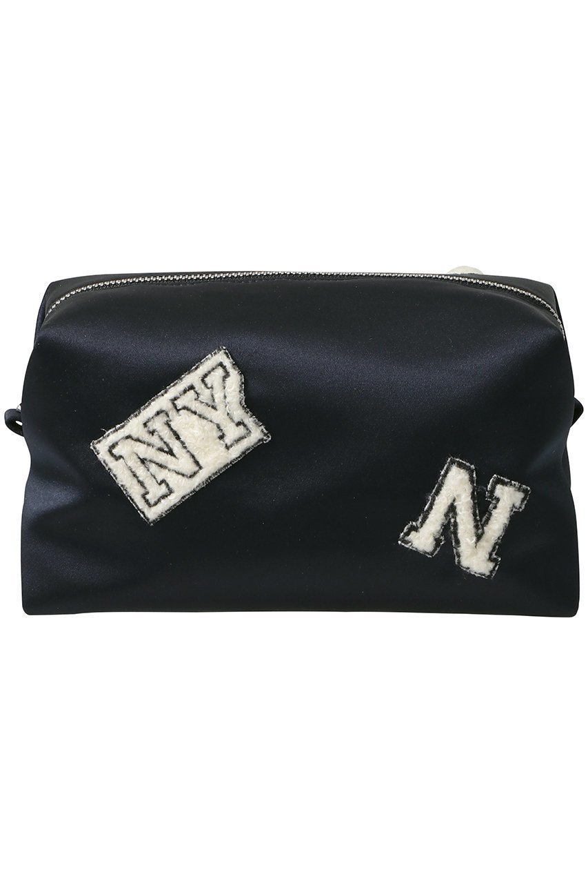 【ラドロー/LUDLOW】の【ELLE SHOP限定】Patch pouch インテリア・キッズ・メンズ・レディースファッション・服の通販 founy(ファニー) 　ファッション　Fashion　レディースファッション　Fashion for Women　ポーチ&ミニバッグ　Pouches & Mini Bags　2025年　2025　2025-2026秋冬・A/W　Autumn/Winter 2025–26 AW25–26　アクセサリー　Fashion Accessories　ジップ　Zip, Zipper　トラベル　Travel, Travel Gear　フォルム　Silhouette, Form　ポーチ　Pouch, Small Case　モチーフ　Motif, Design Theme　A/W・秋冬　Autumn/Winter　ネイビー|ID: prp329100004650932 ipo3291000000033602221