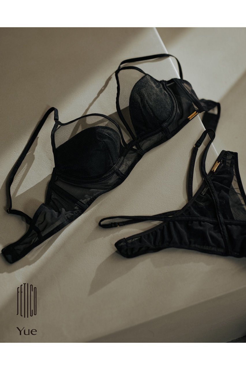 【ユエ/Yue】の【FETICO×Yue】(D65～)深いVラインが美しいブラ 人気、トレンドファッション・服の通販 founy(ファニー) 　ファッション　Fashion　レディースファッション　Fashion for Women　下着・ランジェリー　Lingerie & Intimates　ブラジャー・ランジェリーブラ　Bras / Lingerie Bras　コラボ　Collaboration, Collab　ブラジャー　Bra, Lingerie　プレート　Plate, Dish　ベーシック　Basic, Essential　ランジェリー　Lingerie, Intimate Wear　エレガント 上品　Elegant　新作・新入荷　New Arrivals / New In　other-7|ID: prp329100004650941 ipo3291000000033602297