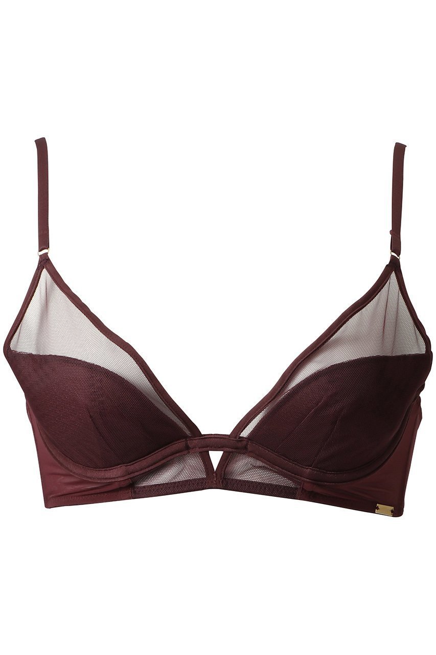 【ユエ/Yue】の【FETICO×Yue】深いVラインが美しいブラ インテリア・キッズ・メンズ・レディースファッション・服の通販 founy(ファニー) 　ファッション　Fashion　レディースファッション　Fashion for Women　下着・ランジェリー　Lingerie & Intimates　ブラジャー・ランジェリーブラ　Bras / Lingerie Bras　コラボ　Collaboration, Collab　ブラジャー　Bra, Lingerie　プレート　Plate, Dish　ベーシック　Basic, Essential　ランジェリー　Lingerie, Intimate Wear　エレガント 上品　Elegant　ワイン|ID: prp329100004650944 ipo3291000000035652403