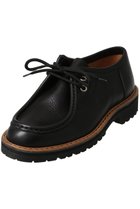 【フラカップ/Fracap】の厚底モカシンレースアップシューズ ブラック|ID:prp329100004650969