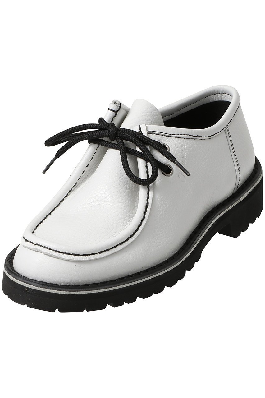 【フラカップ/Fracap】の厚底モカシンレースアップシューズ インテリア・キッズ・メンズ・レディースファッション・服の通販 founy(ファニー) ファッション Fashion レディースファッション Fashion for Women イタリア Italy シューズ Shoes, Footwear フラット Flat, Flat Shoes レース Lace, Lace Fabric 厚底 Platform Shoes オフホワイト|ID: prp329100004650969 ipo3291000000035967246