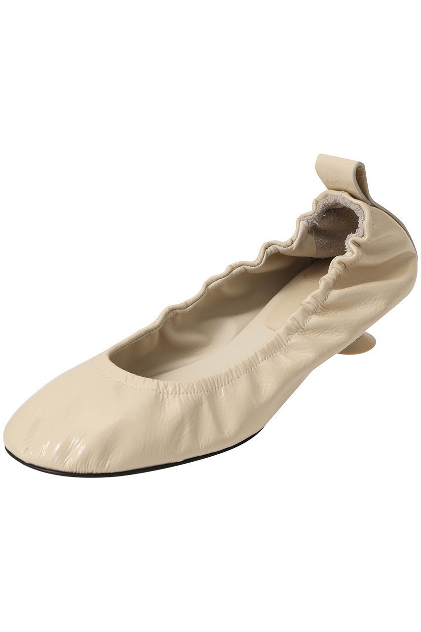 【セルジオ ロッシ/SERGIO ROSSI】のORB バレリーナパンプス インテリア・キッズ・メンズ・レディースファッション・服の通販 founy(ファニー) 　ファッション　Fashion　レディースファッション　Fashion for Women　ギャザー　Gathered, Ruffled　コレクション　Collection, Seasonal Line　シェイプ　Shape, Slim Fit　シューズ　Shoes, Footwear　バレエ　Ballet, Ballet Style　オフホワイト|ID: prp329100004650974 ipo3291000000036532781