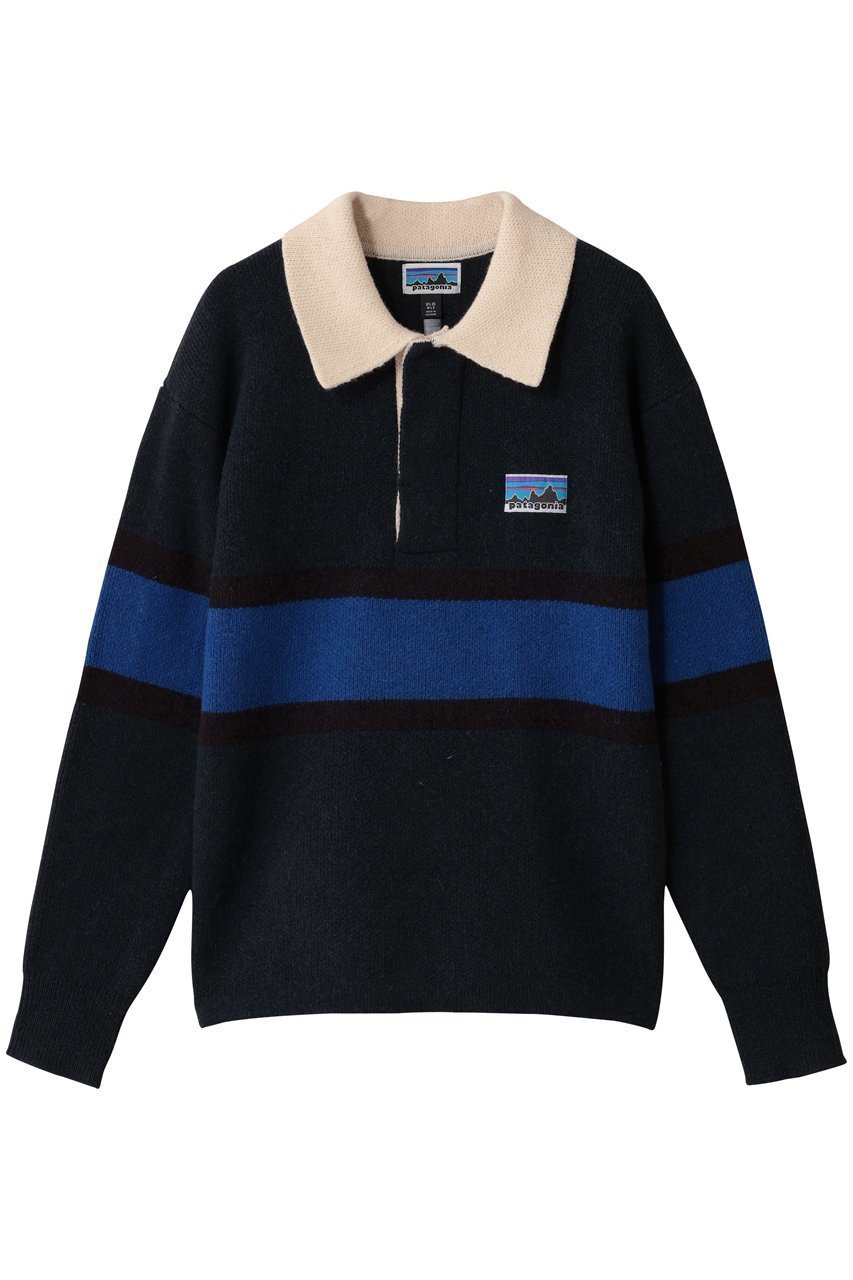 【パタゴニア/Patagonia / MEN】の【MEN】リサイクルウールブレンドラグビーセーター インテリア・キッズ・メンズ・レディースファッション・服の通販 founy(ファニー) 　ファッション　Fashion　メンズファッション　Fashion for Men　トップス・カットソー　Cut & Sew Tops　2025年　2025　2025-2026秋冬・A/W　Autumn/Winter 2025–26 AW25–26　クラシック　Classic, Timeless Style　スポーツ　Sports, Activewear　セーター　Sweater, Knitwear　A/W・秋冬　Autumn/Winter　RBSU|ID: prp329100004650977 ipo3291000000033602554