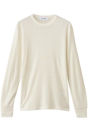 【サクラ/SACRA】のエクストラファインメリノリブジャージートップス 人気、トレンドファッション・服の通販 founy(ファニー) ファッション Fashion レディースファッション Fashion for Women トップス・カットソー Cut & Sew Tops シャツ・ブラウス・オフィスカジュアル Elegant Blouses & Button-Ups ロングTシャツ・Tシャツ Longline T-Shirts & Tees カットソー・ベーシックTシャツ Cut-and-Sewn Tops / Stretch Tees & Basics 2025年 2025 2025-2026秋冬・A/W Autumn/Winter 2025–26 AW25–26 なめらか Smooth, Silky Texture インナー Innerwear シンプル Simple, Minimal スリーブ Sleeve, Long Sleeve / Short Sleeve テレコ Ribbed, Rib Stitch ロング Long, Long-Length A/W・秋冬 Autumn/Winter |ID:prp329100004650980