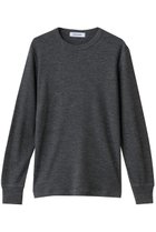【サクラ/SACRA】のエクストラファインメリノリブジャージートップス 人気、トレンドファッション・服の通販 founy(ファニー) ファッション Fashion レディースファッション Fashion for Women トップス・カットソー Cut & Sew Tops シャツ・ブラウス・オフィスカジュアル Elegant Blouses & Button-Ups ロングTシャツ・Tシャツ Longline T-Shirts & Tees カットソー・ベーシックTシャツ Cut-and-Sewn Tops / Stretch Tees & Basics 2025年 2025 2025-2026秋冬・A/W Autumn/Winter 2025–26 AW25–26 なめらか Smooth, Silky Texture インナー Innerwear シンプル Simple, Minimal スリーブ Sleeve, Long Sleeve / Short Sleeve テレコ Ribbed, Rib Stitch ロング Long, Long-Length A/W・秋冬 Autumn/Winter thumbnail チャコール|ID: prp329100004650980 ipo3291000000033602578
