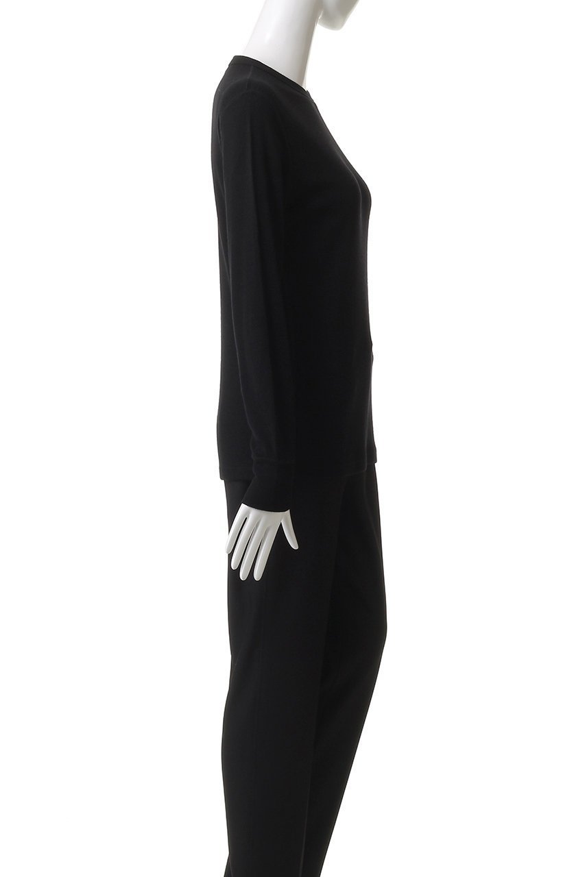 【サクラ/SACRA】のエクストラファインメリノリブジャージートップス 人気、トレンドファッション・服の通販 founy(ファニー) 　ファッション　Fashion　レディースファッション　Fashion for Women　トップス・カットソー　Cut & Sew Tops　シャツ・ブラウス・オフィスカジュアル　Elegant Blouses & Button-Ups　ロングTシャツ・Tシャツ　Longline T-Shirts & Tees　カットソー・ベーシックTシャツ　Cut-and-Sewn Tops / Stretch Tees & Basics　2025年　2025　2025-2026秋冬・A/W　Autumn/Winter 2025–26 AW25–26　なめらか　Smooth, Silky Texture　インナー　Innerwear　シンプル　Simple, Minimal　スリーブ　Sleeve, Long Sleeve / Short Sleeve　テレコ　Ribbed, Rib Stitch　ロング　Long, Long-Length　A/W・秋冬　Autumn/Winter　other-3|ID: prp329100004650980 ipo3291000000033602581