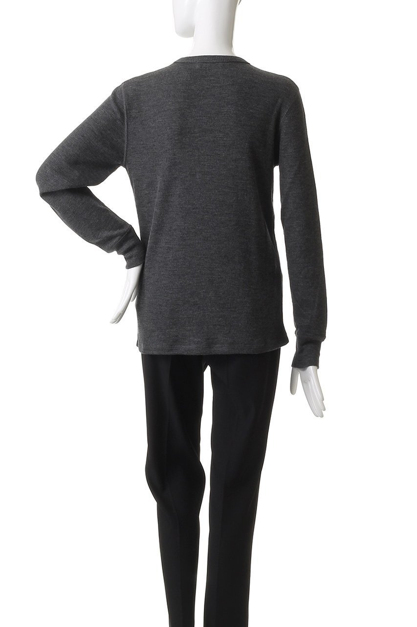 【サクラ/SACRA】のエクストラファインメリノリブジャージートップス 人気、トレンドファッション・服の通販 founy(ファニー) 　ファッション　Fashion　レディースファッション　Fashion for Women　トップス・カットソー　Cut & Sew Tops　シャツ・ブラウス・オフィスカジュアル　Elegant Blouses & Button-Ups　ロングTシャツ・Tシャツ　Longline T-Shirts & Tees　カットソー・ベーシックTシャツ　Cut-and-Sewn Tops / Stretch Tees & Basics　なめらか　Smooth, Silky Texture　インナー　Innerwear　シンプル　Simple, Minimal　スリーブ　Sleeve, Long Sleeve / Short Sleeve　テレコ　Ribbed, Rib Stitch　ロング　Long, Long-Length　other-4|ID: prp329100004650980 ipo3291000000034853932