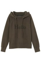 【マディソンブルー/MADISONBLUE】のHELLO HOODIE フーディー グレー|ID:prp329100004650981