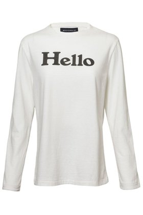 【マディソンブルー/MADISONBLUE】 HELLO L/S TEE ロングスリーブTシャツ人気、トレンドファッション・服の通販 founy(ファニー) ファッション Fashion レディースファッション Fashion for Women トップス・カットソー Cut & Sew Tops シャツ・ブラウス・オフィスカジュアル Elegant Blouses & Button-Ups ロングTシャツ・Tシャツ Longline T-Shirts & Tees カットソー・ベーシックTシャツ Cut-and-Sewn Tops / Stretch Tees & Basics インナー Innerwear カーゴパンツ Cargo Pants, Utility Pants ジャケット Jacket, Outerwear スリーブ Sleeve, Long Sleeve / Short Sleeve デニム Denim, Jeans Material プリント Print, Printed Pattern リラックス Relax, Relaxed Fit ロング Long, Long-Length ワイド Wide, Wide Fit 長袖 Long Sleeve, Full Sleeve |ID:prp329100004650984