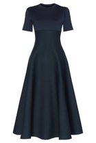 【マディソンブルー/MADISONBLUE】のDOUBLE FACE FIT&FLARE DR ドレス ネイビー|ID:prp329100004650987