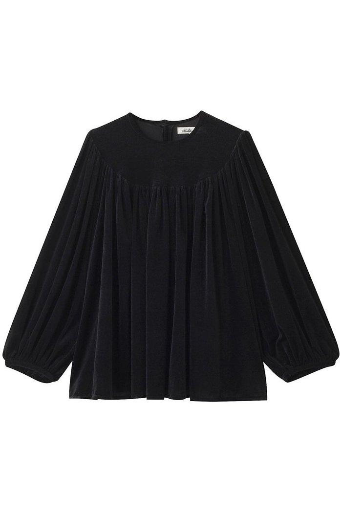 【ビリティス ディセッタン/Bilitis dix-sept ans】のベロアブラウス インテリア・キッズ・メンズ・レディースファッション・服の通販 founy(ファニー) https://founy.com/ ファッション Fashion レディースファッション Fashion for Women トップス・カットソー Cut & Sew Tops シャツ・ブラウス・オフィスカジュアル Elegant Blouses & Button-Ups ベロアトップス Velour Tops / Velvet-Look Items なめらか Smooth, Silky Texture ギャザー Gathered, Ruffled シンプル Simple, Minimal スリーブ Sleeve, Long Sleeve / Short Sleeve ダウン Down, Puffer デニム Denim, Jeans Material ベロア Velour, Soft Velvet ロング Long, Long-Length エレガント 上品 Elegant |ID: prp329100004650993 ipo3291000000034716499