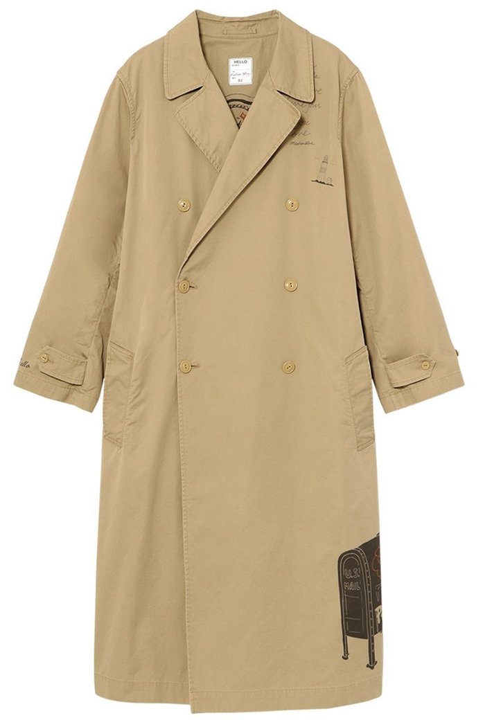 【マディソンブルー/MADISONBLUE】のTRENCH COAT C/L トレンチコート インテリア・キッズ・メンズ・レディースファッション・服の通販 founy(ファニー) https://founy.com/ ファッション Fashion レディースファッション Fashion for Women アウター Coat / Outerwear Collection コート・ロングコート・ピーコート Long Coats, Peacoats & More トレンチコート / 春秋の定番アウター Trench Coats プリント Print, Printed Pattern ロング Long, Long-Length ヴィンテージ Vintage Style 人気 Popular, Best Seller |ID: prp329100004650994 ipo3291000000035828927