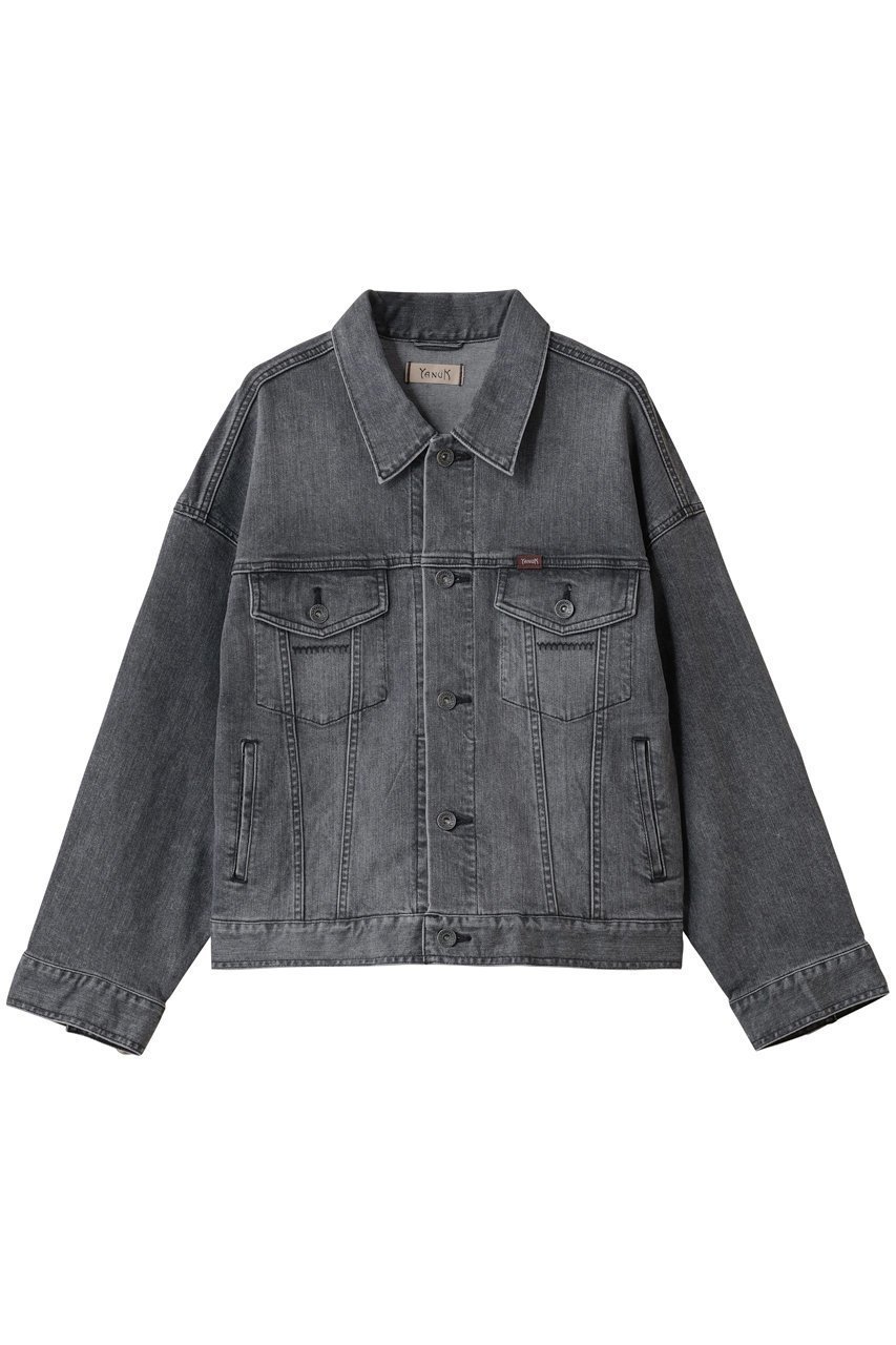 【ヤヌーク/YANUK】のジーンジャケット 人気、トレンドファッション・服の通販 founy(ファニー) 　ファッション　Fashion　レディースファッション　Fashion for Women　アウター　Coat / Outerwear Collection　レディースジャケット・軽アウター　Jackets　2025年　2025　2025-2026秋冬・A/W　Autumn/Winter 2025–26 AW25–26　コンパクト　Compact, Small Size　ジャケット　Jacket, Outerwear　トレンド　Trend, Trending Now　ドロップ　Drop Shoulder, Dropped Style　バランス　Balance, Style Balance　ボトム　Bottoms, Lower Wear　A/W・秋冬　Autumn/Winter　 other-1|ID: prp329100004650995 ipo3291000000033602695
