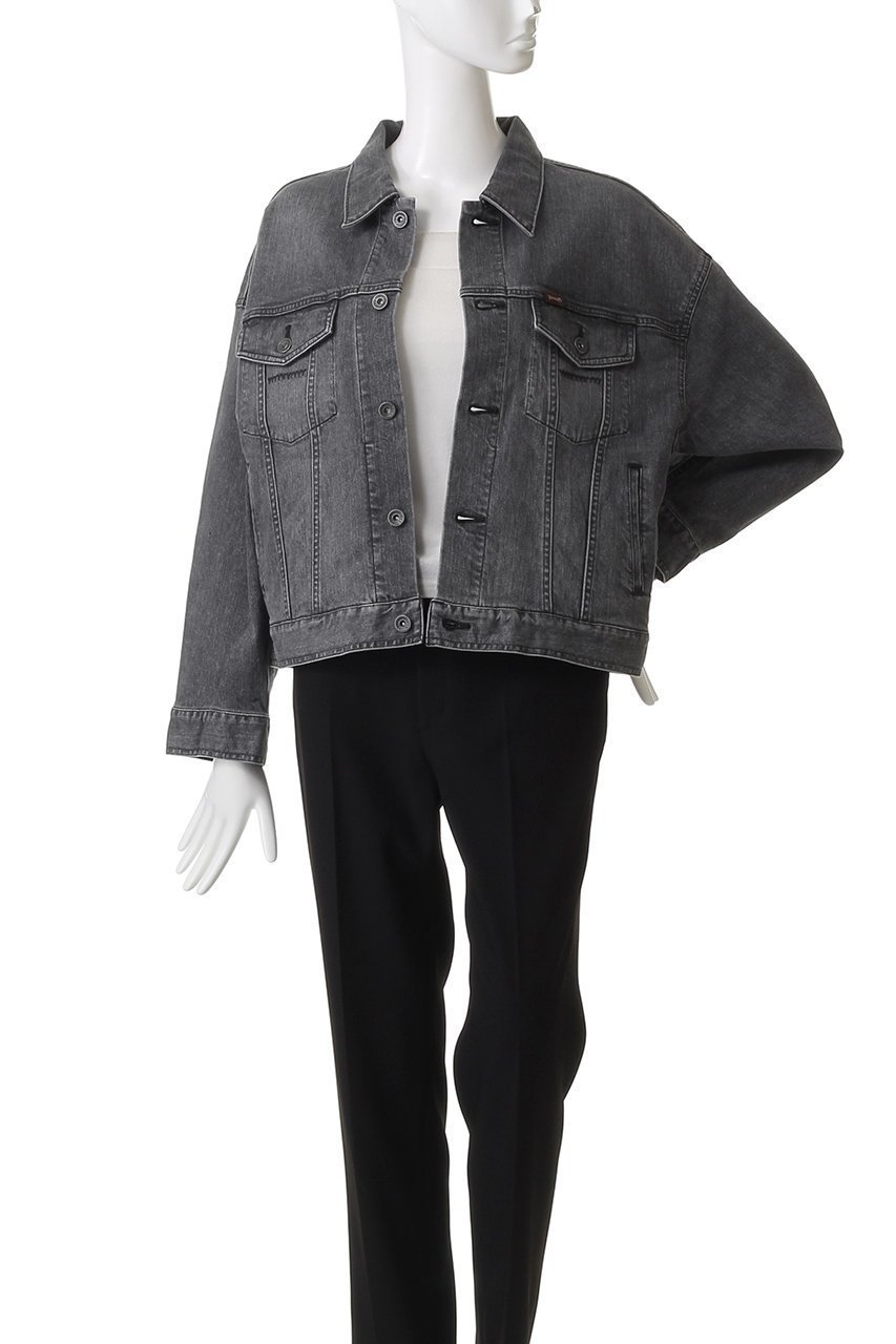 【ヤヌーク/YANUK】のジーンジャケット 人気、トレンドファッション・服の通販 founy(ファニー) 　ファッション　Fashion　レディースファッション　Fashion for Women　アウター　Coat / Outerwear Collection　レディースジャケット・軽アウター　Jackets　コンパクト　Compact, Small Size　ジャケット　Jacket, Outerwear　トレンド　Trend, Trending Now　ドロップ　Drop Shoulder, Dropped Style　バランス　Balance, Style Balance　ボトム　Bottoms, Lower Wear　other-7|ID: prp329100004650995 ipo3291000000036764046