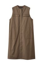 【ミズイロ インド/mizuiro ind】のcrew neck long gilet with pockets ジレ beige|ID: prp329100004650997 ipo3291000000033602714