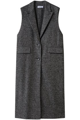 【サクラ/SACRA】 プレミアムヘリンボーンツイードロングジレ人気、トレンドファッション・服の通販 founy(ファニー) ファッション Fashion レディースファッション Fashion for Women アウター Coat / Outerwear Collection レディースジャケット・軽アウター Jackets 2025年 2025 2025-2026秋冬・A/W Autumn/Winter 2025–26 AW25–26 イタリア Italy ショルダー Shoulder, Shoulder Strap ジャケット Jacket, Outerwear ベスト Vest, Waistcoat マニッシュ Mannish, Boyish エレガント 上品 Elegant 別注 Limited Edition, Custom Order A/W・秋冬 Autumn/Winter |ID:prp329100004651000