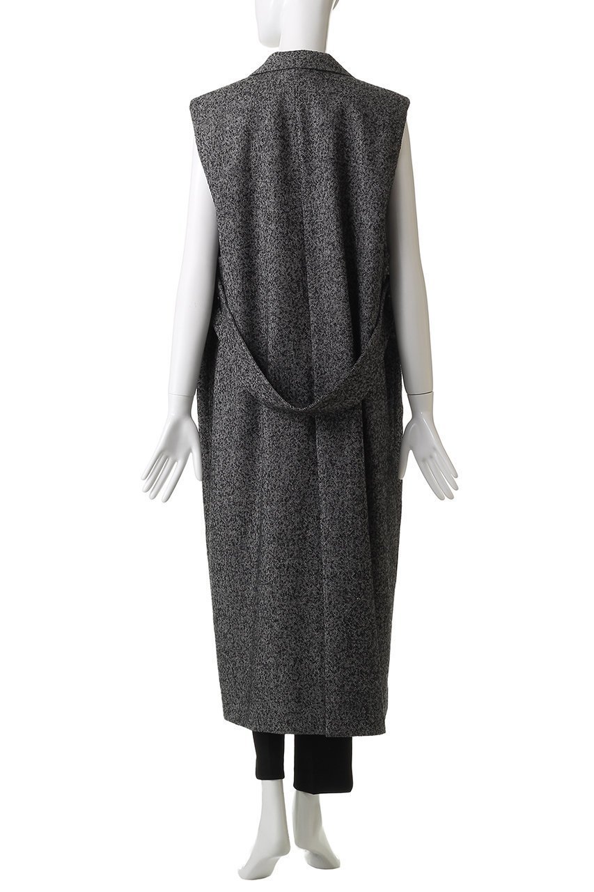 【サクラ/SACRA】のプレミアムヘリンボーンツイードロングジレ 人気、トレンドファッション・服の通販 founy(ファニー) 　ファッション　Fashion　レディースファッション　Fashion for Women　アウター　Coat / Outerwear Collection　レディースジャケット・軽アウター　Jackets　2025年　2025　2025-2026秋冬・A/W　Autumn/Winter 2025–26 AW25–26　イタリア　Italy　ショルダー　Shoulder, Shoulder Strap　ジャケット　Jacket, Outerwear　ベスト　Vest, Waistcoat　マニッシュ　Mannish, Boyish　エレガント 上品　Elegant　別注　Limited Edition, Custom Order　A/W・秋冬　Autumn/Winter　other-4|ID: prp329100004651000 ipo3291000000033602747