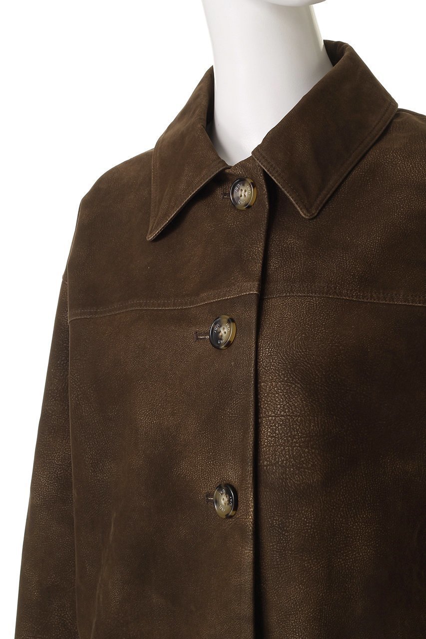 【ウーア/Uhr】のフェイクスエードジャケット 人気、トレンドファッション・服の通販 founy(ファニー) 　ファッション　Fashion　レディースファッション　Fashion for Women　アウター　Coat / Outerwear Collection　レディースジャケット・軽アウター　Jackets　なめらか　Smooth, Silky Texture　ジャケット　Jacket, Outerwear　マニッシュ　Mannish, Boyish　新作・新入荷　New Arrivals / New In　A/W・秋冬　Autumn/Winter　other-5|ID: prp329100004651003 ipo3291000000033602776