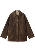 【ウーア/Uhr】のフェイクスエードジャケット ブラウン|ID:prp329100004651003