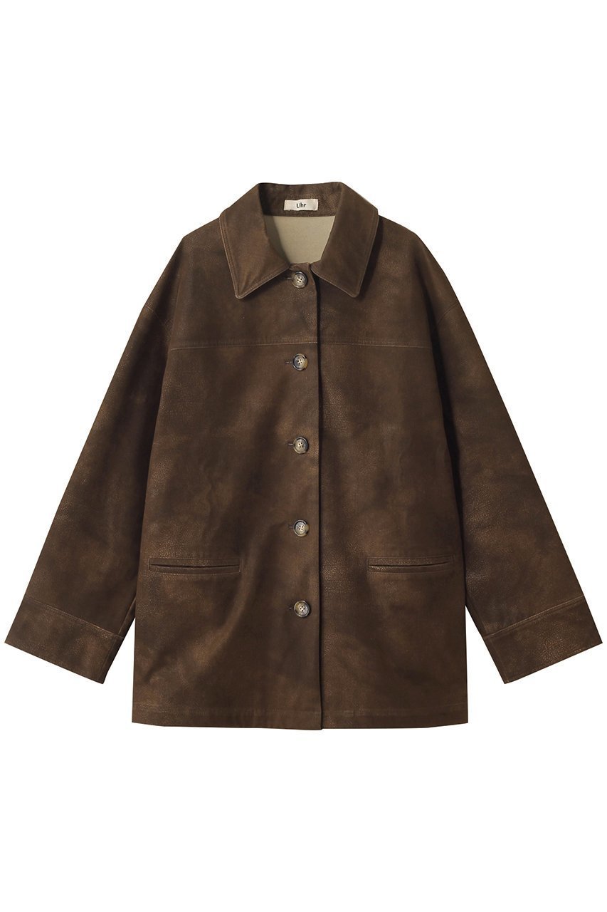 【ウーア/Uhr】のフェイクスエードジャケット インテリア・キッズ・メンズ・レディースファッション・服の通販 founy(ファニー) 　ファッション　Fashion　レディースファッション　Fashion for Women　アウター　Coat / Outerwear Collection　レディースジャケット・軽アウター　Jackets　なめらか　Smooth, Silky Texture　ジャケット　Jacket, Outerwear　マニッシュ　Mannish, Boyish　A/W・秋冬　Autumn/Winter　ブラウン|ID: prp329100004651003 ipo3291000000036226682