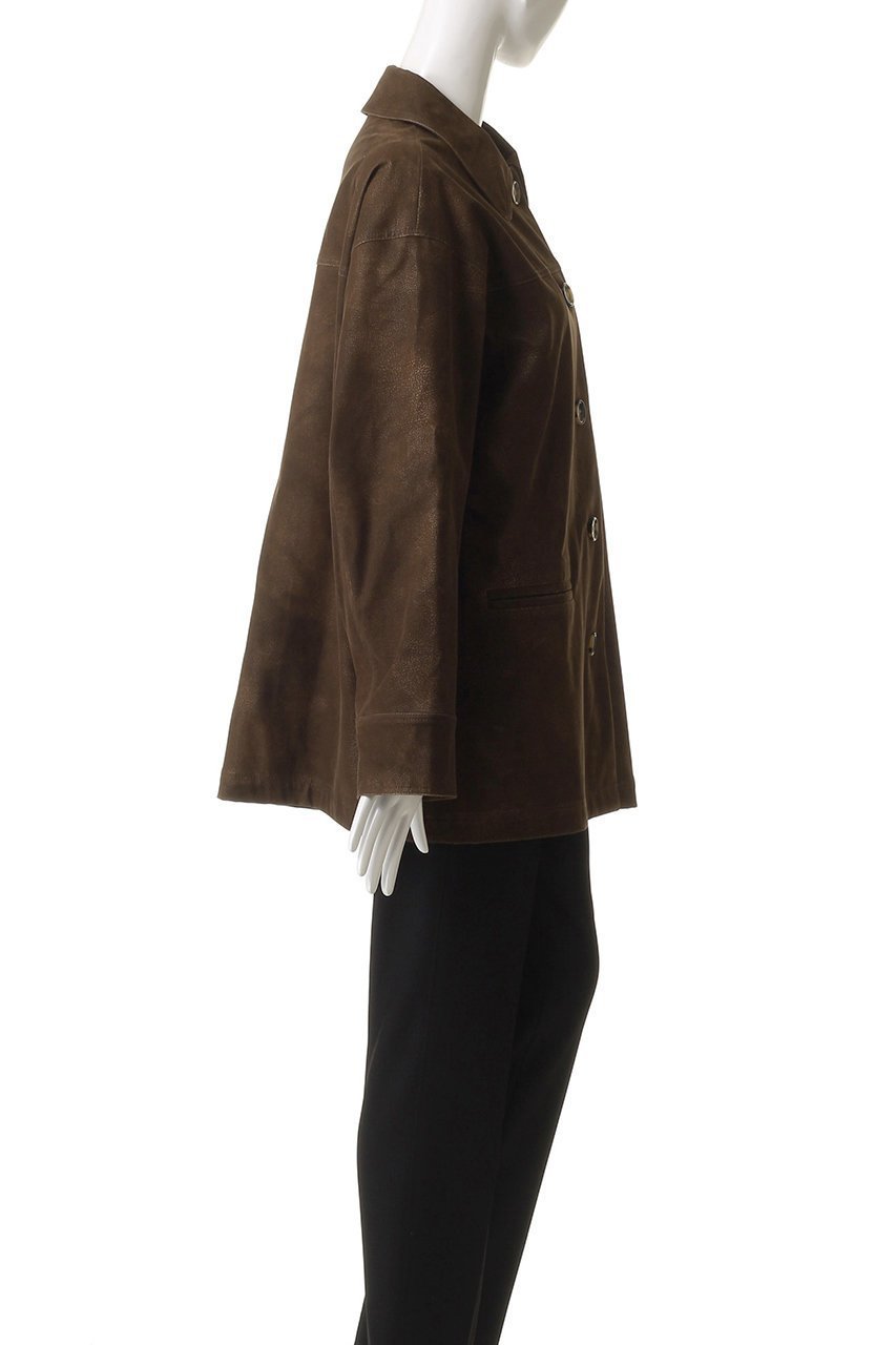 【ウーア/Uhr】のフェイクスエードジャケット 人気、トレンドファッション・服の通販 founy(ファニー) 　ファッション　Fashion　レディースファッション　Fashion for Women　アウター　Coat / Outerwear Collection　レディースジャケット・軽アウター　Jackets　なめらか　Smooth, Silky Texture　ジャケット　Jacket, Outerwear　マニッシュ　Mannish, Boyish　A/W・秋冬　Autumn/Winter　other-3|ID: prp329100004651003 ipo3291000000036226684