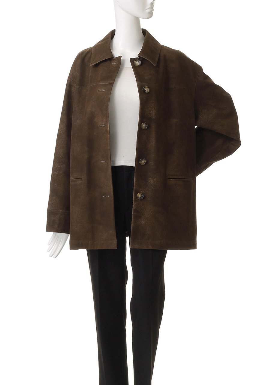 【ウーア/Uhr】のフェイクスエードジャケット 人気、トレンドファッション・服の通販 founy(ファニー) 　ファッション　Fashion　レディースファッション　Fashion for Women　アウター　Coat / Outerwear Collection　レディースジャケット・軽アウター　Jackets　なめらか　Smooth, Silky Texture　ジャケット　Jacket, Outerwear　マニッシュ　Mannish, Boyish　A/W・秋冬　Autumn/Winter　other-7|ID: prp329100004651003 ipo3291000000036226688