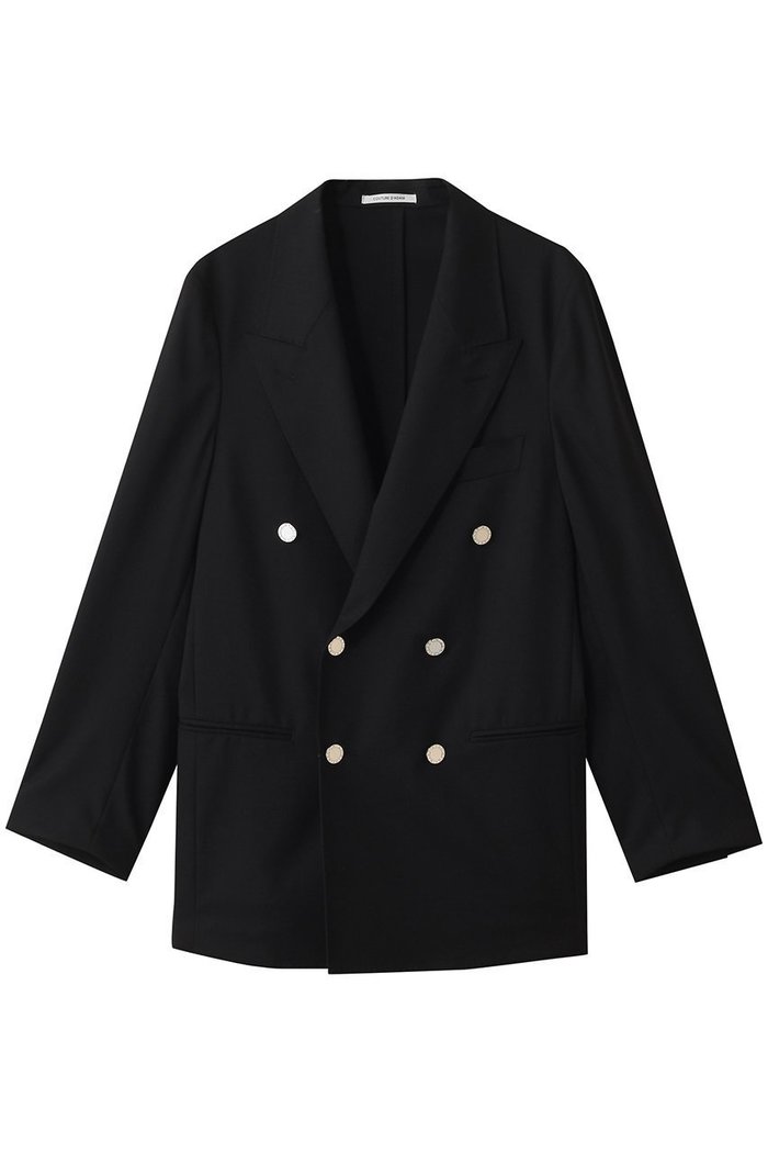 【クチュールドアダム/COUTURE D'ADAM】の【ELLE SHOP限定】ダブルブレザージャケット インテリア・キッズ・メンズ・レディースファッション・服の通販 founy(ファニー) https://founy.com/ ファッション Fashion レディースファッション Fashion for Women アウター Coat / Outerwear Collection レディースジャケット・軽アウター Jackets ジャケット Jacket, Outerwear ドレス Dress, One-Piece |ID: prp329100004651004 ipo3291000000035829004