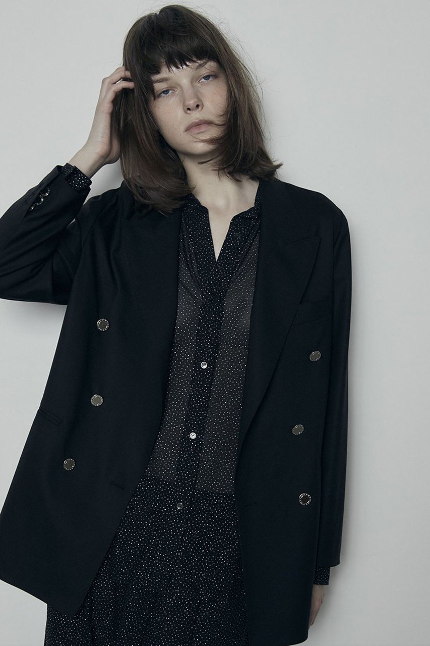 【クチュールドアダム/COUTURE D'ADAM】の【ELLE SHOP限定】ダブルブレザージャケット 人気、トレンドファッション・服の通販 founy(ファニー) 　ファッション　Fashion　レディースファッション　Fashion for Women　アウター　Coat / Outerwear Collection　レディースジャケット・軽アウター　Jackets　ジャケット　Jacket, Outerwear　ドレス　Dress, One-Piece　other-8|ID: prp329100004651004 ipo3291000000036226698