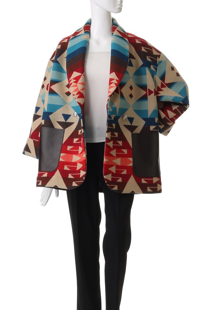 【ア ヴァケーション/A VACATION】の【A VACATION×PENDLETON】ジャケット 人気、トレンドファッション・服の通販 founy(ファニー) 　ファッション　Fashion　レディースファッション　Fashion for Women　アウター　Coat / Outerwear Collection　レディースジャケット・軽アウター　Jackets　2025年　2025　2025-2026秋冬・A/W　Autumn/Winter 2025–26 AW25–26　アウトドア　Outdoor Clothing　ショール　Shawl, Wrap　ジャケット　Jacket, Outerwear　スウェット / スエット　Sweatshirt, Sweatwear　パッチ　Patch, Appliqué　ブランケット　Blanket, Throw Blanket　ポケット　Pocket, Pocket Detail　モダン　Modern, Contemporary　モチーフ　Motif, Design Theme　今季　This Season, Current Season　A/W・秋冬　Autumn/Winter　other-8|ID: prp329100004651005 ipo3291000000033602798