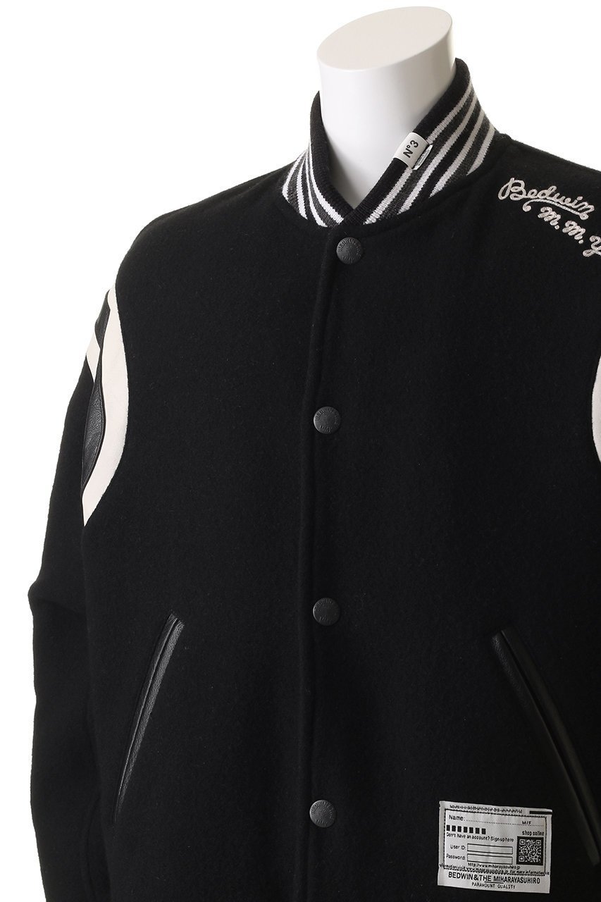 【メゾン ミハラヤスヒロ/Maison MIHARA YASUHIRO / MEN】の【MEN】【Maison MIHARA YASUHIRO × BEDWIN & THE HEARTBREAKERS】スタジアム ジャケット 人気、トレンドファッション・服の通販 founy(ファニー) 　ファッション　Fashion　メンズファッション　Fashion for Men　ジャケット　Jacket, Outerwear　ブルゾン　Blouson, Bomber Jacket　other-5|ID: prp329100004651007 ipo3291000000035970316