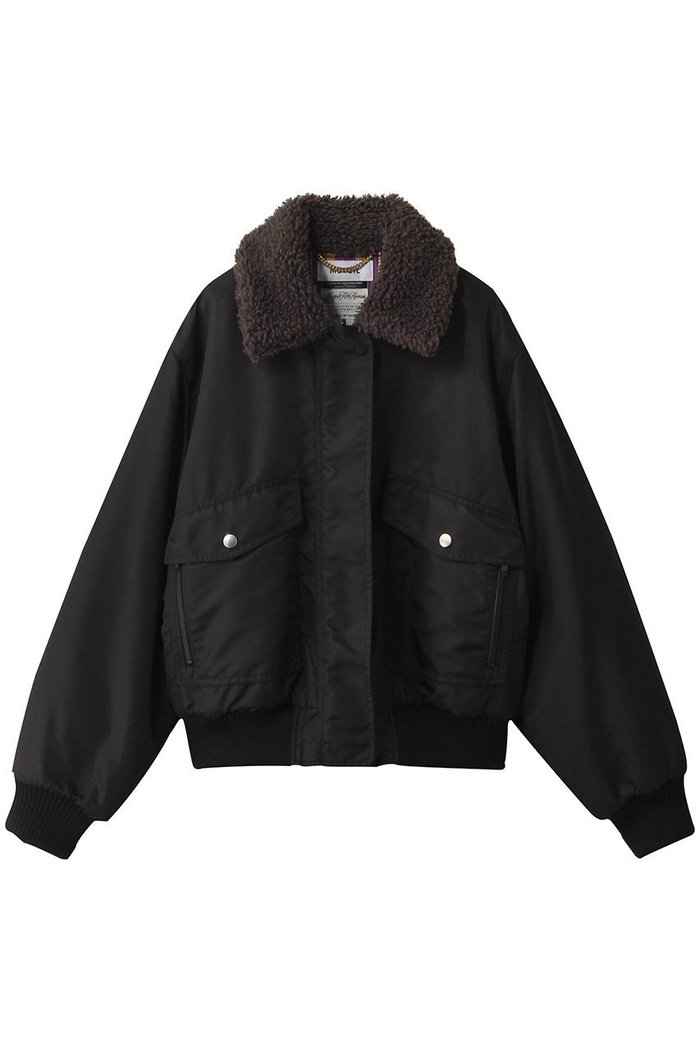 【ミュベール/MUVEIL】のワイルドシングスコラボボンバージャケット インテリア・キッズ・メンズ・レディースファッション・服の通販 founy(ファニー) https://founy.com/ ファッション Fashion レディースファッション Fashion for Women アウター Coat / Outerwear Collection レディースジャケット・軽アウター Jackets 2025年 2025 2025-2026秋冬・A/W Autumn/Winter 2025–26 AW25–26 コンパクト Compact, Small Size ジャケット Jacket, Outerwear ドッキング Docking, Mixed Material リバーシブル Reversible, Two-Sided エレガント 上品 Elegant 無地 Plain, Solid Color A/W・秋冬 Autumn/Winter 軽量 Lightweight, Ultra Light |ID: prp329100004651008 ipo3291000000033602825