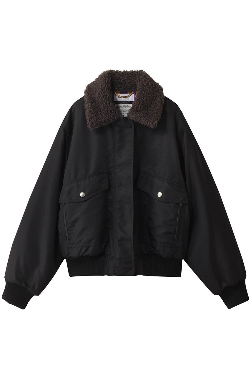 【ミュベール/MUVEIL】のワイルドシングスコラボボンバージャケット 人気、トレンドファッション・服の通販 founy(ファニー) 　ファッション　Fashion　レディースファッション　Fashion for Women　アウター　Coat / Outerwear Collection　レディースジャケット・軽アウター　Jackets　2025年　2025　2025-2026秋冬・A/W　Autumn/Winter 2025–26 AW25–26　コンパクト　Compact, Small Size　ジャケット　Jacket, Outerwear　ドッキング　Docking, Mixed Material　リバーシブル　Reversible, Two-Sided　エレガント 上品　Elegant　無地　Plain, Solid Color　A/W・秋冬　Autumn/Winter　軽量　Lightweight, Ultra Light　 other-1|ID: prp329100004651008 ipo3291000000033602825