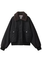 【ミュベール/MUVEIL】のワイルドシングスコラボボンバージャケット ブラック|ID: prp329100004651008 ipo3291000000033602826