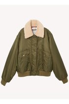【ミュベール/MUVEIL】のワイルドシングスコラボボンバージャケット カーキ|ID: prp329100004651008 ipo3291000000033602827
