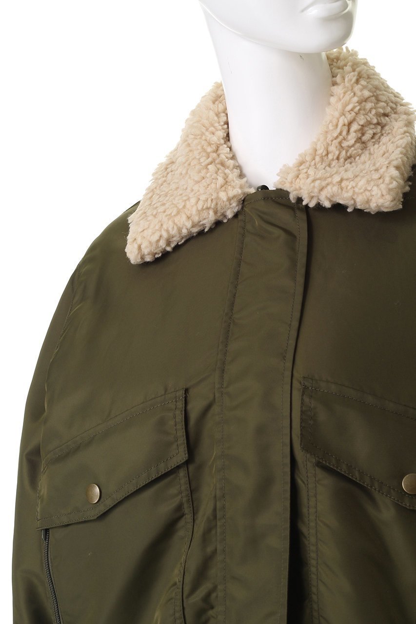 【ミュベール/MUVEIL】のワイルドシングスコラボボンバージャケット 人気、トレンドファッション・服の通販 founy(ファニー) 　ファッション　Fashion　レディースファッション　Fashion for Women　アウター　Coat / Outerwear Collection　レディースジャケット・軽アウター　Jackets　コンパクト　Compact, Small Size　ジャケット　Jacket, Outerwear　ドッキング　Docking, Mixed Material　リバーシブル　Reversible, Two-Sided　エレガント 上品　Elegant　無地　Plain, Solid Color　軽量　Lightweight, Ultra Light　other-5|ID: prp329100004651008 ipo3291000000034017089