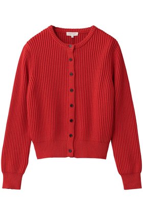 【デミーリー/DEMYLEE】 RIANA ソフトコットン クルーネックカーディガン人気、トレンドファッション・服の通販 founy(ファニー) ファッション Fashion レディースファッション Fashion for Women トップス・カットソー Cut & Sew Tops ニット Knit Tops & Sweaters カーディガン・羽織り Layered Style Cardigans なめらか Smooth, Silky Texture カーディガン Cardigan, Knitwear シンプル Simple, Minimal 羽織 Haori, Light Jacket |ID:prp329100004651011