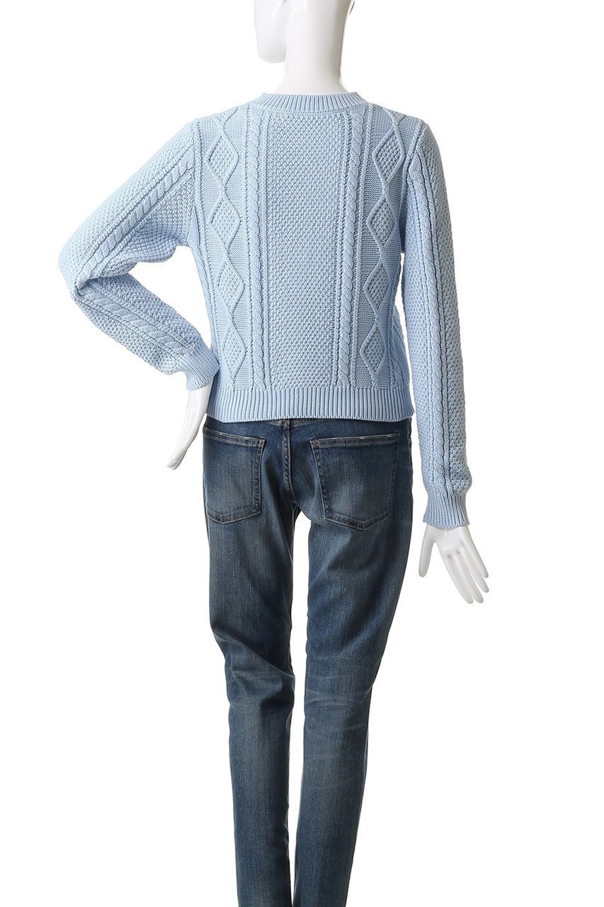 【デミーリー/DEMYLEE】のCOLETTE ソフトコットン ケーブルニットカーディガン 人気、トレンドファッション・服の通販 founy(ファニー) 　ファッション　Fashion　レディースファッション　Fashion for Women　トップス・カットソー　Cut & Sew Tops　ニット　Knit Tops & Sweaters　カーディガン・羽織り　Layered Style Cardigans　2025年　2025　2025-2026秋冬・A/W　Autumn/Winter 2025–26 AW25–26　インナー　Innerwear　カーディガン　Cardigan, Knitwear　クラシカル　Classical, Vintage-Inspired　冬　Winter / This Winter　春　Spring　秋　Autumn　A/W・秋冬　Autumn/Winter　other-4|ID: prp329100004651012 ipo3291000000033602865