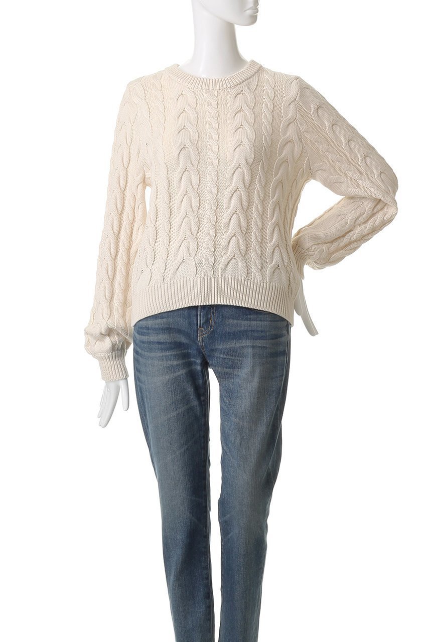 【デミーリー/DEMYLEE】のHILDA ソフトコットン 2WAYケーブルニット 人気、トレンドファッション・服の通販 founy(ファニー) 　ファッション　Fashion　レディースファッション　Fashion for Women　トップス・カットソー　Cut & Sew Tops　ニット　Knit Tops & Sweaters　カジュアルプルオーバー・ニットトップス　Pullovers & Knit Tops / Casual Pullovers　カーディガン　Cardigan, Knitwear　other-2|ID: prp329100004651013 ipo3291000000036064512