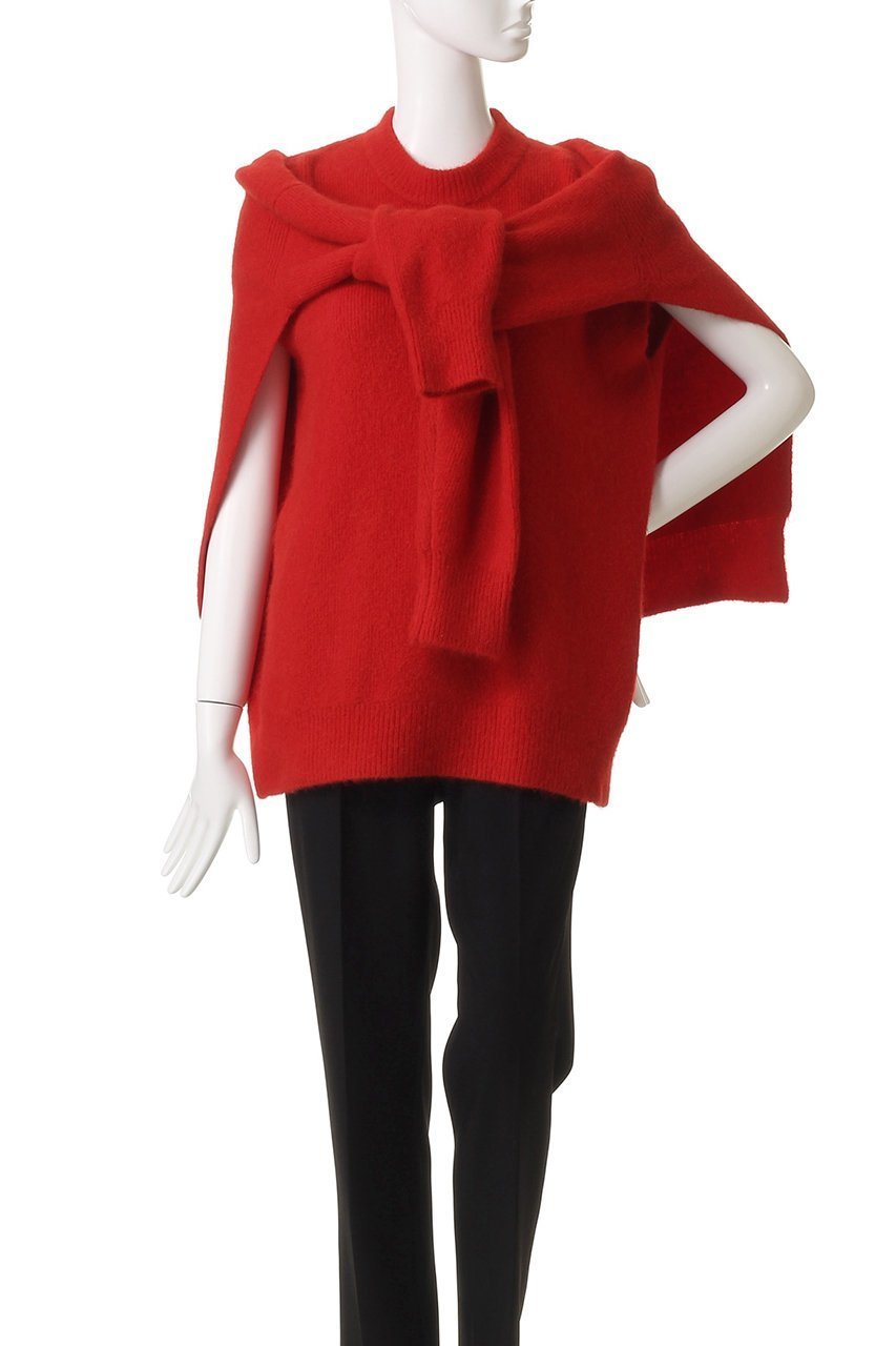 【イロット/IIROT】のアルパカ ギミック ニット 人気、トレンドファッション・服の通販 founy(ファニー) 　ファッション　Fashion　レディースファッション　Fashion for Women　トップス・カットソー　Cut & Sew Tops　ニット　Knit Tops & Sweaters　カジュアルプルオーバー・ニットトップス　Pullovers & Knit Tops / Casual Pullovers　半袖　Short Sleeve, Half Sleeve　新作・新入荷　New Arrivals / New In　other-2|ID: prp329100004651016 ipo3291000000033602896