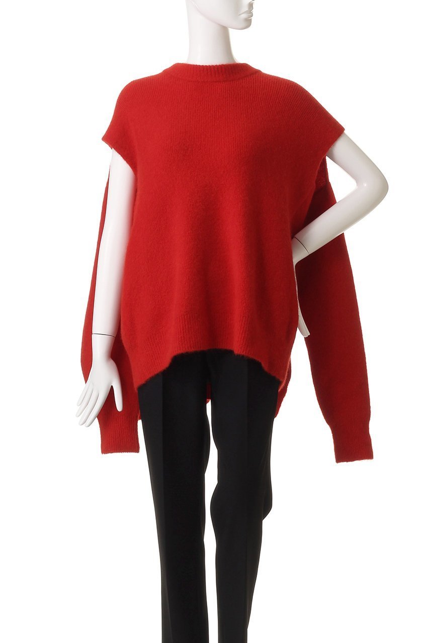 【イロット/IIROT】のアルパカ ギミック ニット 人気、トレンドファッション・服の通販 founy(ファニー) 　ファッション　Fashion　レディースファッション　Fashion for Women　トップス・カットソー　Cut & Sew Tops　ニット　Knit Tops & Sweaters　カジュアルプルオーバー・ニットトップス　Pullovers & Knit Tops / Casual Pullovers　半袖　Short Sleeve, Half Sleeve　新作・新入荷　New Arrivals / New In　other-7|ID: prp329100004651016 ipo3291000000033602901