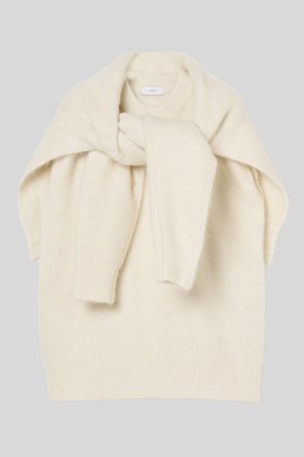 【イロット/IIROT】のアルパカ ギミック ニット 人気、トレンドファッション・服の通販 founy(ファニー) ファッション Fashion レディースファッション Fashion for Women トップス・カットソー Cut & Sew Tops ニット Knit Tops & Sweaters カジュアルプルオーバー・ニットトップス Pullovers & Knit Tops / Casual Pullovers 半袖 Short Sleeve, Half Sleeve 新作・新入荷 New Arrivals / New In |ID:prp329100004651016