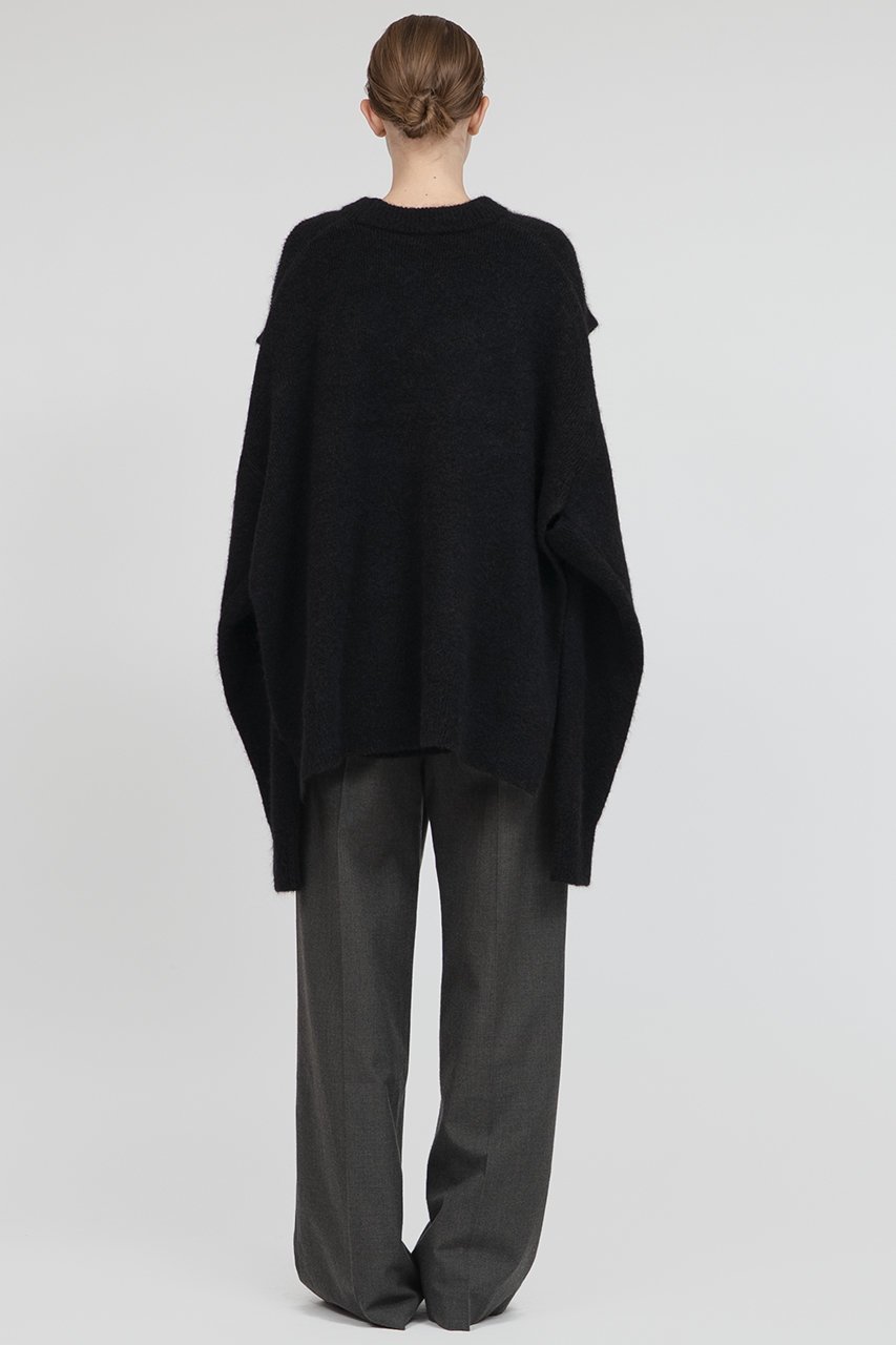 【イロット/IIROT】のアルパカ ギミック ニット 人気、トレンドファッション・服の通販 founy(ファニー) 　ファッション　Fashion　レディースファッション　Fashion for Women　トップス・カットソー　Cut & Sew Tops　ニット　Knit Tops & Sweaters　カジュアルプルオーバー・ニットトップス　Pullovers & Knit Tops / Casual Pullovers　半袖　Short Sleeve, Half Sleeve　other-8|ID: prp329100004651016 ipo3291000000035904429