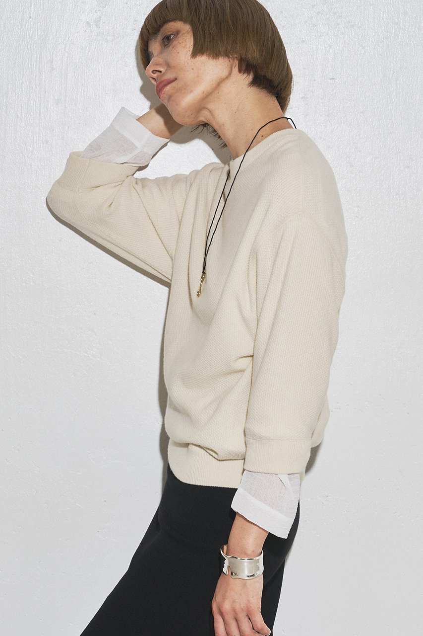 【ウィムガゼット/Whim Gazette】の【GEMINI】ニット 人気、トレンドファッション・服の通販 founy(ファニー) 　ファッション　Fashion　レディースファッション　Fashion for Women　トップス・カットソー　Cut & Sew Tops　ニット　Knit Tops & Sweaters　カジュアルプルオーバー・ニットトップス　Pullovers & Knit Tops / Casual Pullovers　2025年　2025　2025-2026秋冬・A/W　Autumn/Winter 2025–26 AW25–26　なめらか　Smooth, Silky Texture　ショルダー　Shoulder, Shoulder Strap　シンプル　Simple, Minimal　ドロップ　Drop Shoulder, Dropped Style　A/W・秋冬　Autumn/Winter　other-7|ID: prp329100004651021 ipo3291000000033602947
