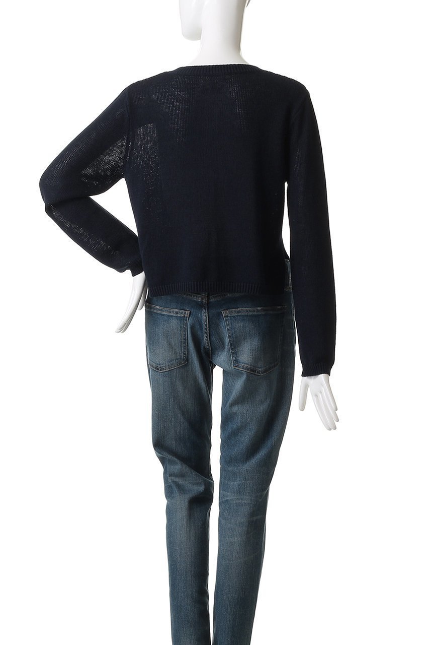 【デミーリー/DEMYLEE】のJOSIE コットンリネン クルーネックカーディガン 人気、トレンドファッション・服の通販 founy(ファニー) ファッション Fashion レディースファッション Fashion for Women トップス・カットソー Cut & Sew Tops ニット Knit Tops & Sweaters カーディガン・羽織り Layered Style Cardigans カーディガン Cardigan, Knitwear シンプル Simple, Minimal リネン Linen, Linen Fabric other-4|ID: prp329100004651022 ipo3291000000036171866