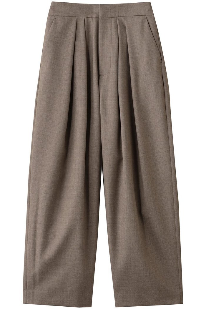 【サクラ/SACRA】のウーステッドサージパンツ インテリア・キッズ・メンズ・レディースファッション・服の通販 founy(ファニー) https://founy.com/ ファッション Fashion レディースファッション Fashion for Women パンツ Pants & Trousers 2025年 2025 2025-2026秋冬・A/W Autumn/Winter 2025–26 AW25–26 テーパード Tapered, Tapered Pants マニッシュ Mannish, Boyish メランジ Melange, Mixed Yarn ワイド Wide, Wide Fit エレガント 上品 Elegant A/W・秋冬 Autumn/Winter |ID: prp329100004651025 ipo3291000000033602973