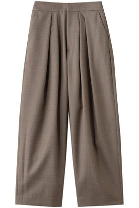 【サクラ/SACRA】 ウーステッドサージパンツ人気、トレンドファッション・服の通販 founy(ファニー) ファッション Fashion レディースファッション Fashion for Women パンツ Pants & Trousers 2025年 2025 2025-2026秋冬・A/W Autumn/Winter 2025–26 AW25–26 テーパード Tapered, Tapered Pants マニッシュ Mannish, Boyish メランジ Melange, Mixed Yarn ワイド Wide, Wide Fit エレガント 上品 Elegant A/W・秋冬 Autumn/Winter |ID:prp329100004651025