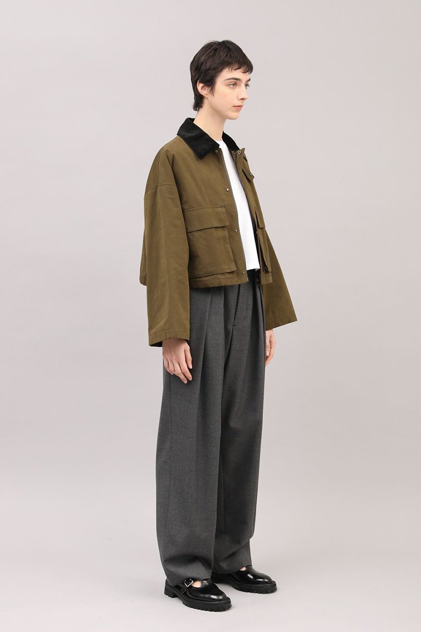 【サクラ/SACRA】のウーステッドサージパンツ 人気、トレンドファッション・服の通販 founy(ファニー) 　ファッション　Fashion　レディースファッション　Fashion for Women　パンツ　Pants & Trousers　2025年　2025　2025-2026秋冬・A/W　Autumn/Winter 2025–26 AW25–26　テーパード　Tapered, Tapered Pants　マニッシュ　Mannish, Boyish　メランジ　Melange, Mixed Yarn　ワイド　Wide, Wide Fit　エレガント 上品　Elegant　A/W・秋冬　Autumn/Winter　other-8|ID: prp329100004651025 ipo3291000000033602982