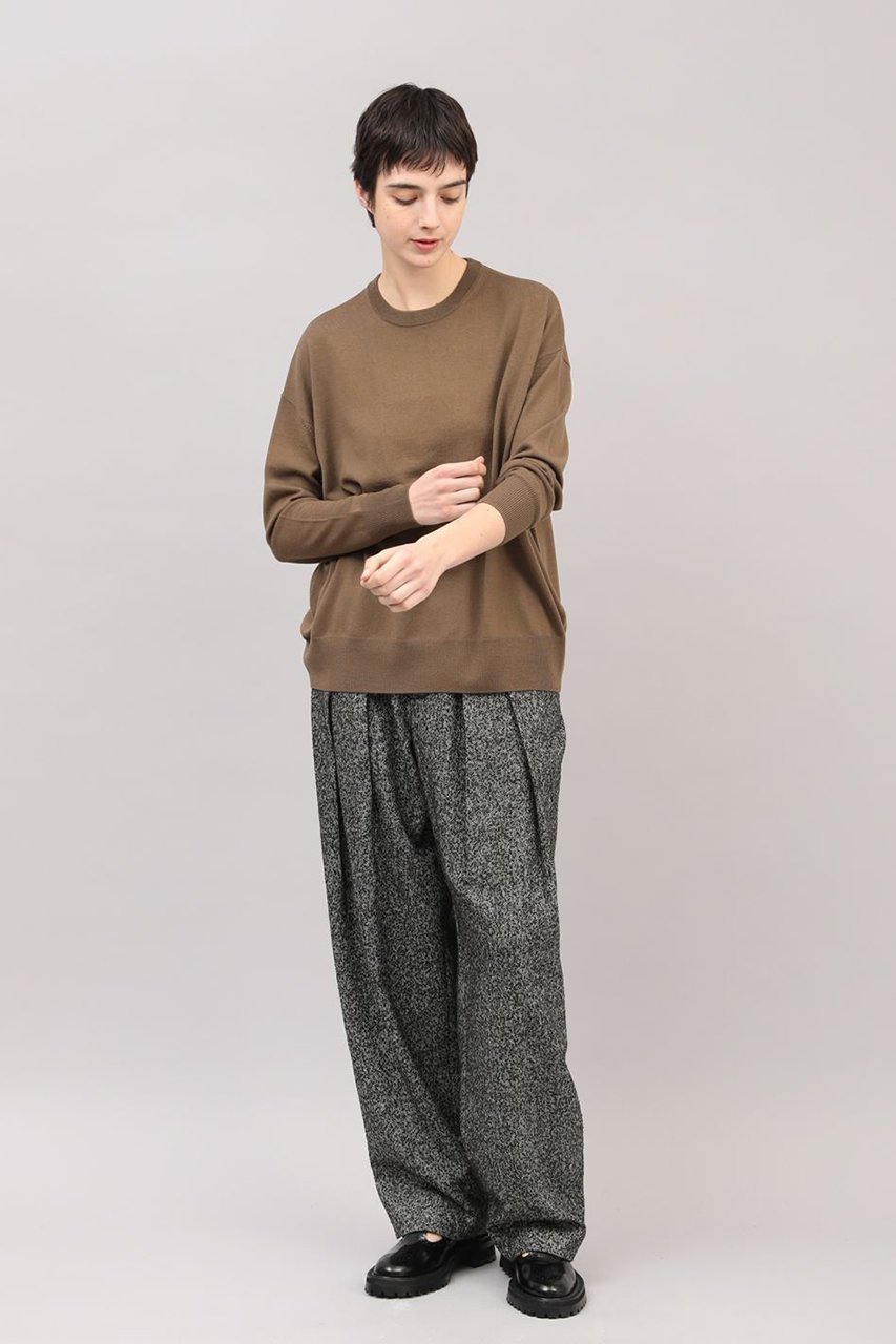 【サクラ/SACRA】のプレミアムヘリンボーンツイードパンツ 人気、トレンドファッション・服の通販 founy(ファニー) 　ファッション　Fashion　レディースファッション　Fashion for Women　パンツ　Pants & Trousers　2025年　2025　2025-2026秋冬・A/W　Autumn/Winter 2025–26 AW25–26　おすすめ　Recommended / Our Picks　イタリア　Italy　ジャケット　Jacket, Outerwear　セットアップ　Set-Up, Coordinated Outfit　テーパード　Tapered, Tapered Pants　フロント　Front, Front Design　マニッシュ　Mannish, Boyish　ワイド　Wide, Wide Fit　エレガント 上品　Elegant　別注　Limited Edition, Custom Order　A/W・秋冬　Autumn/Winter　other-7|ID: prp329100004651026 ipo3291000000033602991