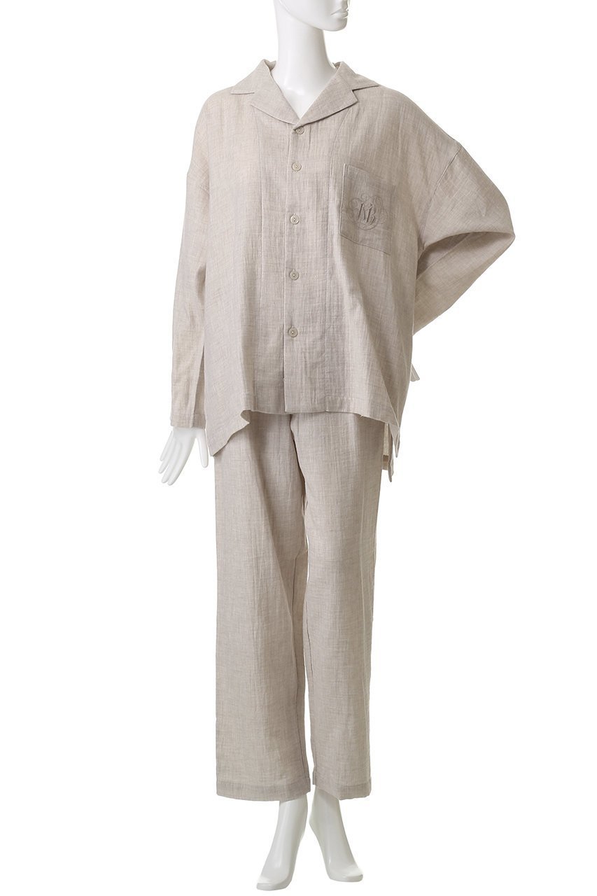 【キッドブルー/KID BLUE】の25オータムWガーゼパジャマ 人気、トレンドファッション・服の通販 founy(ファニー) 　ファッション　Fashion　レディースファッション　Fashion for Women　2025年　2025　2025-2026秋冬・A/W　Autumn/Winter 2025–26 AW25–26　オータム　Autumn Fashion　ダブル　Double, Double-Breasted　パジャマ　Pajamas, Sleepwear　ポケット　Pocket, Pocket Detail　ワイド　Wide, Wide Fit　定番　Standard, Basic Item　A/W・秋冬　Autumn/Winter　other-2|ID: prp329100004651030 ipo3291000000033603019